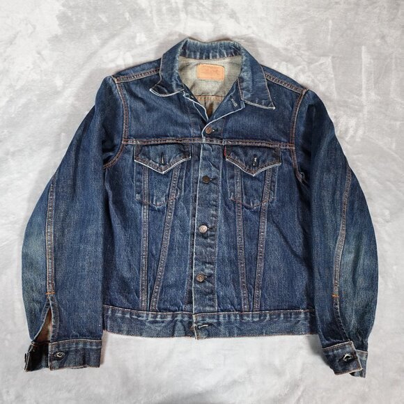 Levi's Other - Vintage Levis Type 3 Denim Jacket Mens M Slim (Estimated) Big E #524 Stamp 60s